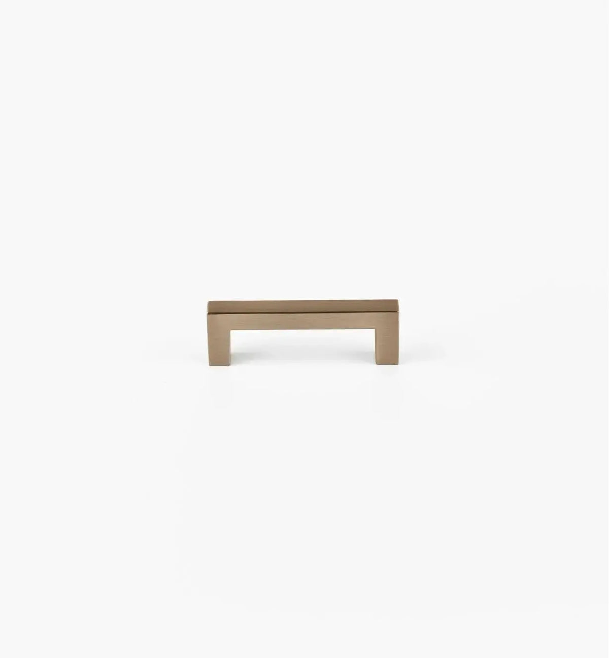 Squared Champagne Bronze Cabinet Handles: Elegant Hardware for Kitchen & Furniture | Handcrafted Décor Brass Cabinet Pull - Drawer Pulls - Modern Home by Bellver