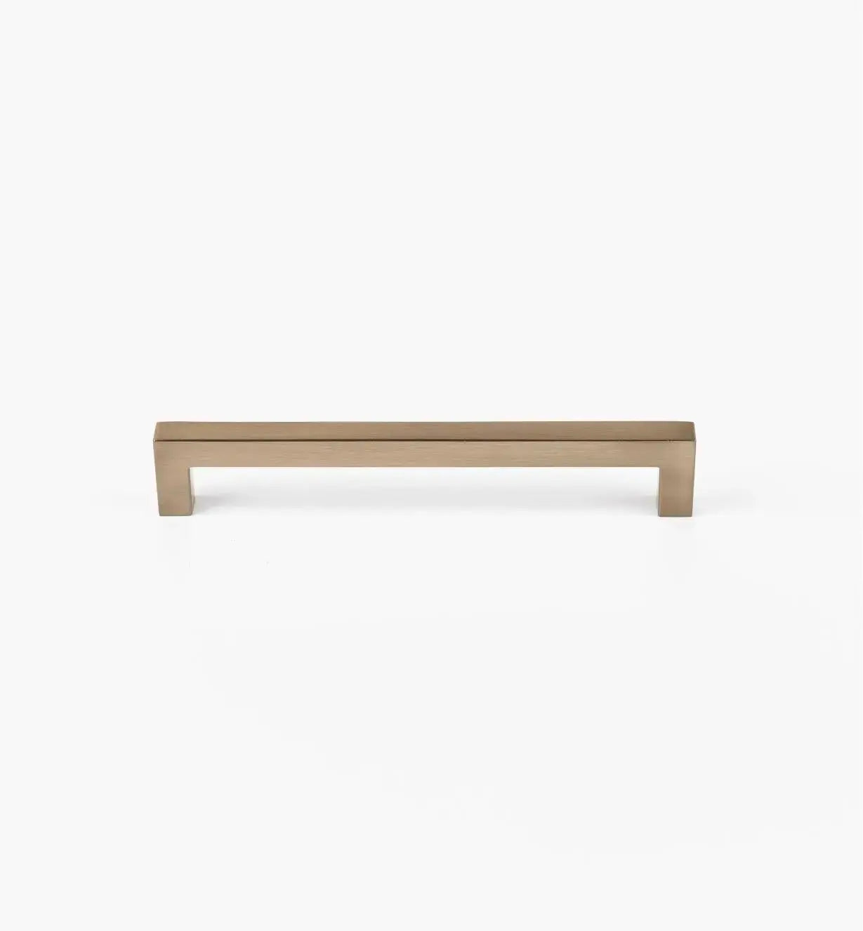 Squared Champagne Bronze Cabinet Handles: Elegant Hardware for Kitchen & Furniture | Handcrafted Décor Brass Cabinet Pull - Drawer Pulls - Modern Home by Bellver