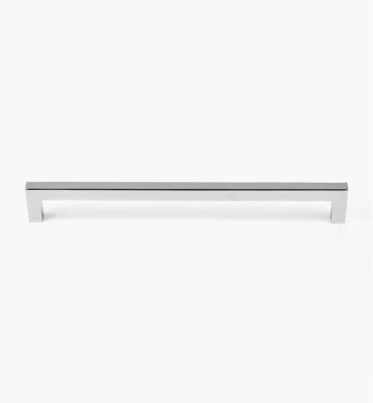 Squared Polished Chrome Cabinet Handles: Elegant Hardware for Kitchen & Furniture | Handcrafted Décor Brass Cabinet Pull - Drawer Pulls - Modern Home by Bellver