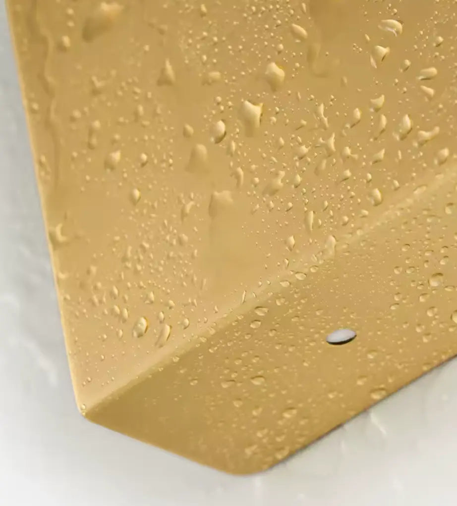 Solid Brass Bathroom Shelf Organizer – Modern & Durable Storage Solution Modern Home by Bellver