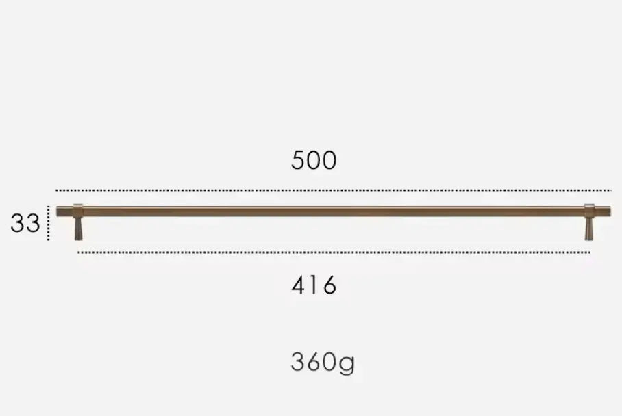 Antique Brass Cabinet Pulls - Modern Solid Brass – Sleek & Durable Drawer Handles Modern Home by Bellver