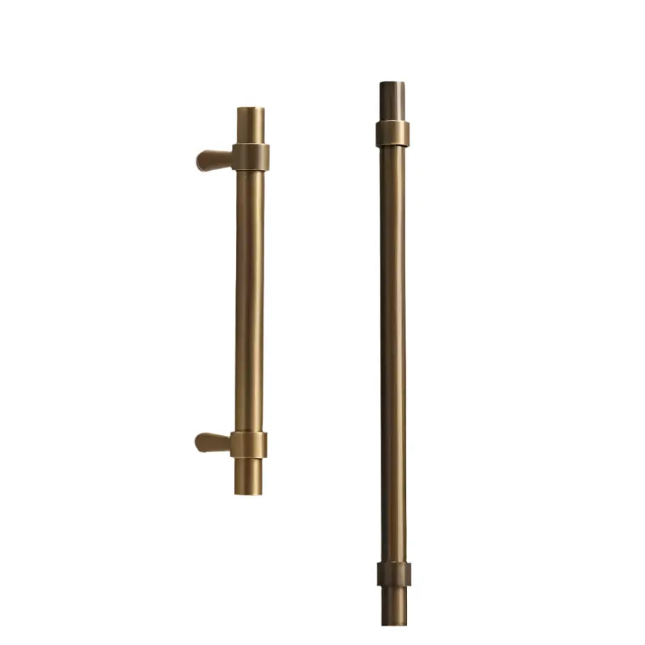 Antique Brass Cabinet Pulls - Modern Solid Brass – Sleek & Durable Drawer Handles Modern Home by Bellver
