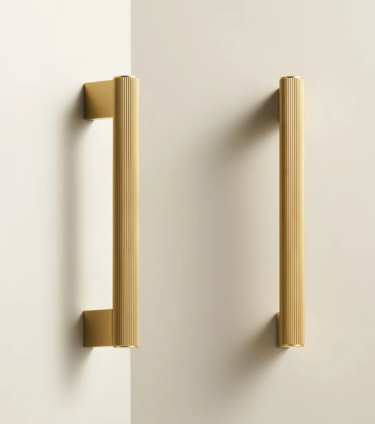 Brass Cabinet Pulls & Knobs - Luxury Linear Solid Brass Hardware – Industrial Modern Hardware