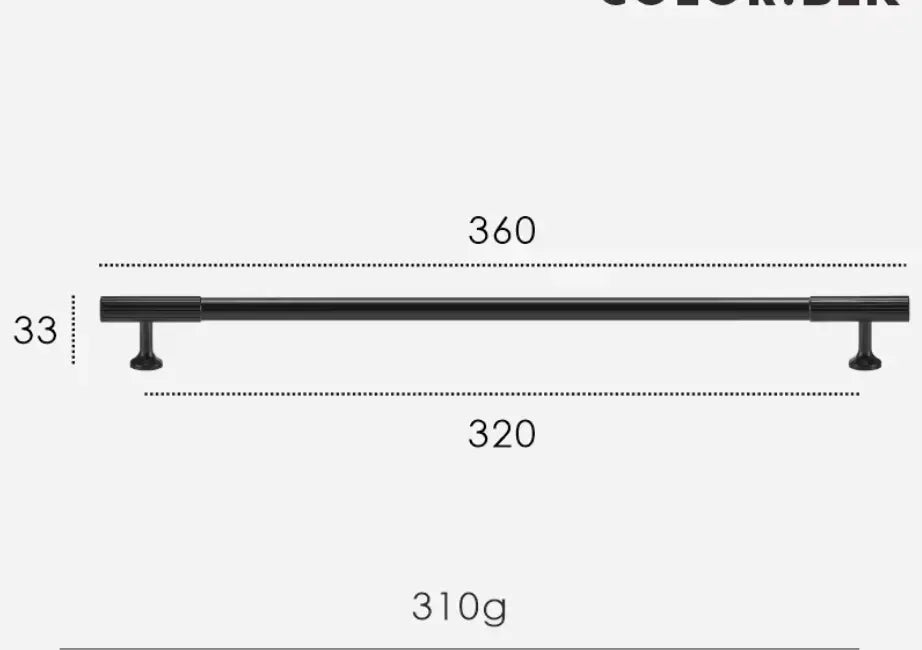 Matte Black Textured Solid Brass Cabinet Handles & Knobs – Modern Elegance with a Tactile Touch Modern Home by Bellver