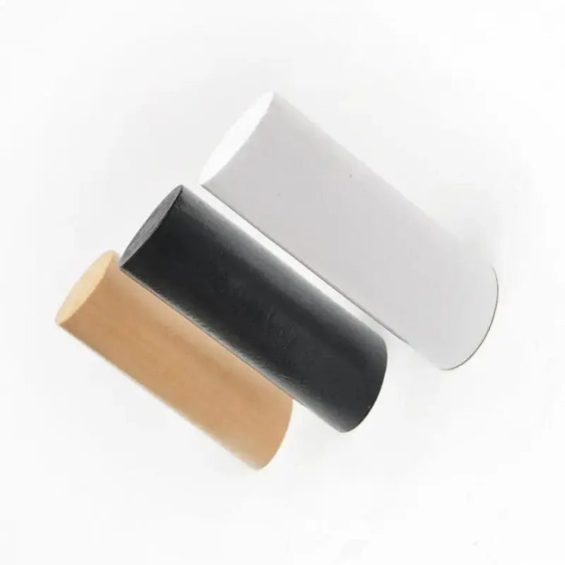 Wood Coat Hook 3" Wall Mounted - Decorative Hat Hanger - Towel Rack - Natural - Black - White Modern Home by Bellver