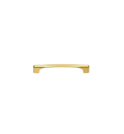 Satin Brass Cabinet Handles: Elegant Hardware for Kitchen &amp; Furniture | Handcrafted Décor Brass Cabinet Pull - Drawer Pulls - Modern Home by Bellver