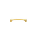 Satin Brass Cabinet Handles: Elegant Hardware for Kitchen & Furniture | Handcrafted Décor Brass Cabinet Pull - Drawer Pulls - Modern Home by Bellver