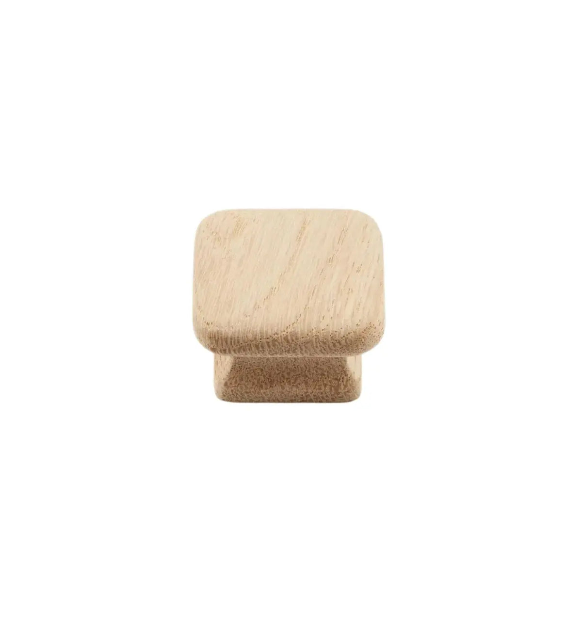 Vintage Squared Wood Cabinet Knob | Mid-Century Collection - Modern Home by Bellver