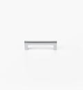 Squared Polished Chrome Cabinet Handles: Elegant Hardware for Kitchen & Furniture | Handcrafted Décor Brass Cabinet Pull - Drawer Pulls - Modern Home by Bellver