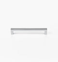 Squared Polished Chrome Cabinet Handles: Elegant Hardware for Kitchen & Furniture | Handcrafted Décor Brass Cabinet Pull - Drawer Pulls - Modern Home by Bellver