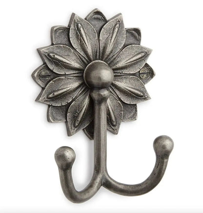 Brass Flower Metal Hook