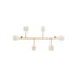 Brass Metal Coat Rack