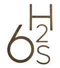 Modern Solid Antique Brass House Numbers | Hammered Finish with Mounting Hardware