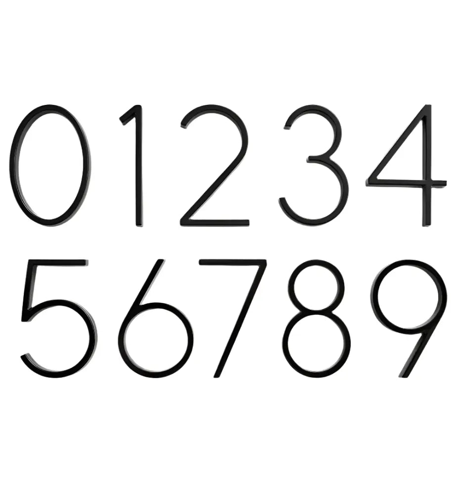 Numbers At Home House Numbers - Modern Home by Bellver
