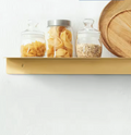 Solid Brass Bathroom Shelf Organizer – Modern & Durable Storage Solution