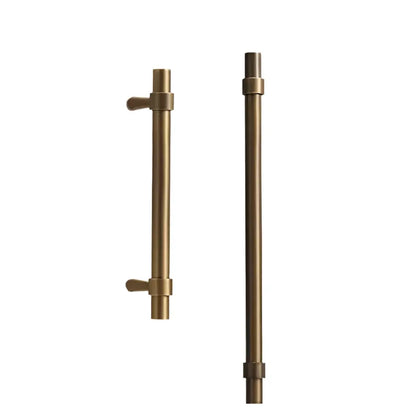 Antique Brass Cabinet Pulls - Modern Solid Brass  – Sleek &amp; Durable Drawer Handles Modern Home by Bellver