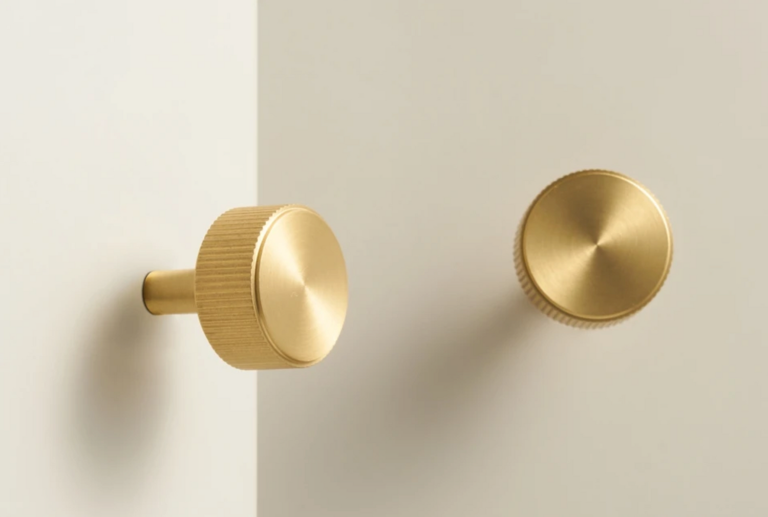 Brass Cabinet Pulls &amp; Knobs - Luxury Linear Solid Brass Hardware – Industrial Modern Hardware