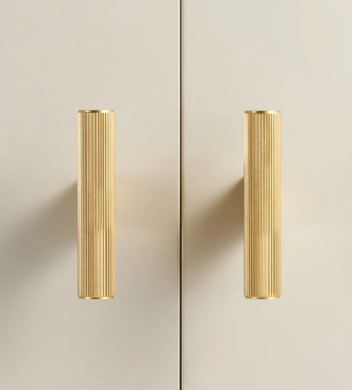 Brass Cabinet Pulls &amp; Knobs - Luxury Linear Solid Brass Hardware – Industrial Modern Hardware
