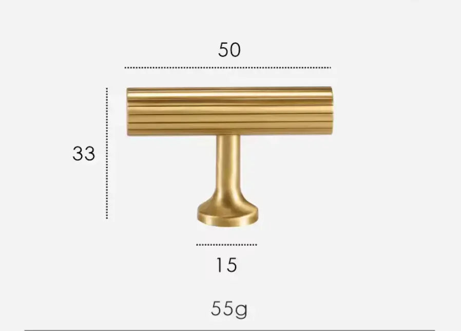 Satin Brass Textured Solid Brass Cabinet Handles &amp; Knobs – Modern Elegance with a Tactile Touch Modern Home by Bellver