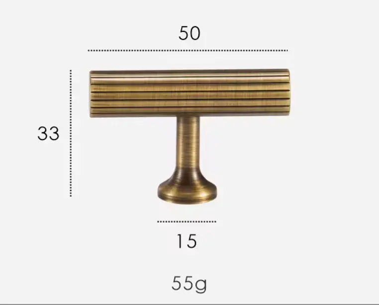 Antique Brass Textured Solid Brass Cabinet Handles &amp; Knobs – Modern Elegance with a Tactile Touch Modern Home by Bellver