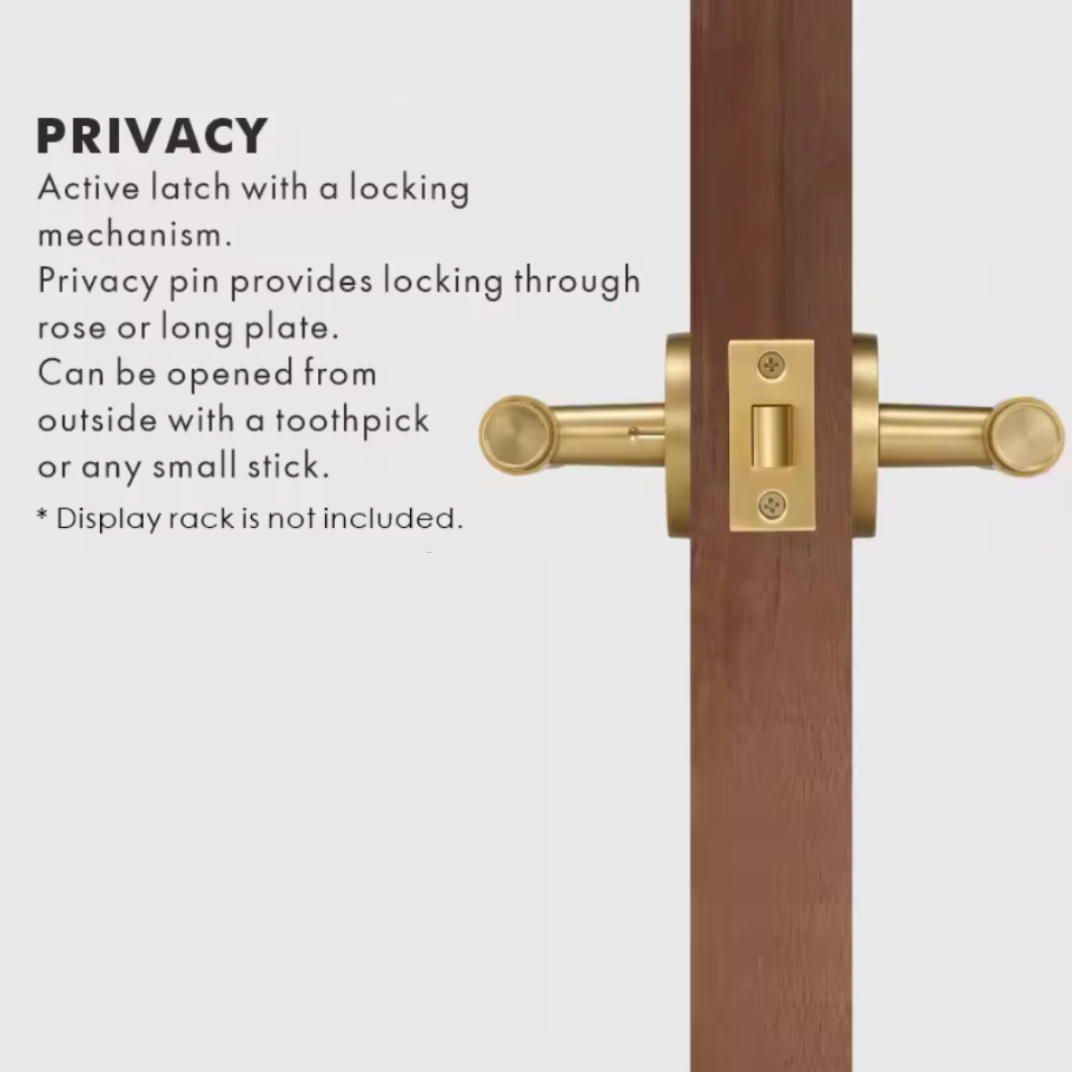 Modern Knurled Solid Brass Door Handle – Minimalist Entry &amp; Interior Door Hardware