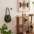 Modern Forged Brass Wall Hook, Decorative Circle Wall Hooks, Single Peg Hook, Modern Round Door Hanger, Mid-Century Design Hook
