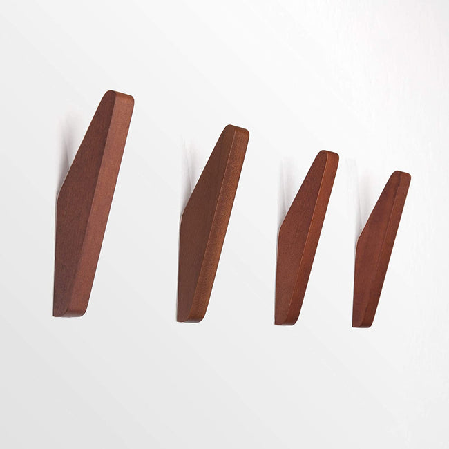 Modern Triangle Wooden Hooks, Single Organizer, Hat Rack, Towel Hook - – Modern  Home by Bellver