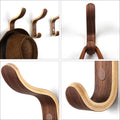 Modern Wooden Hook, Single Organizer, Vintage, Hat Rack, Towel Hook - Natural Wood