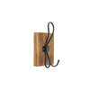 Wood and Wire Wall Hook, Towel Hook, Coat Hook Hangers Wall Mounted