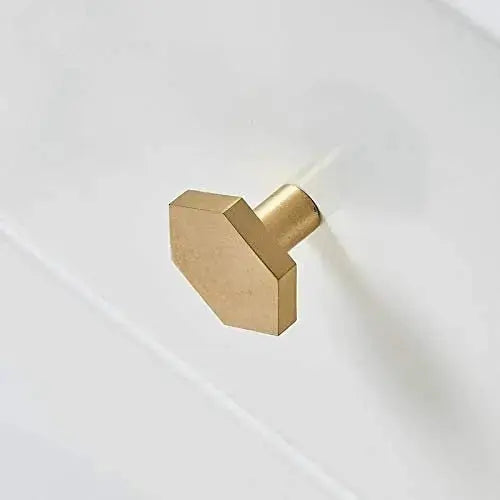 Modern Hexagon Brass Metal