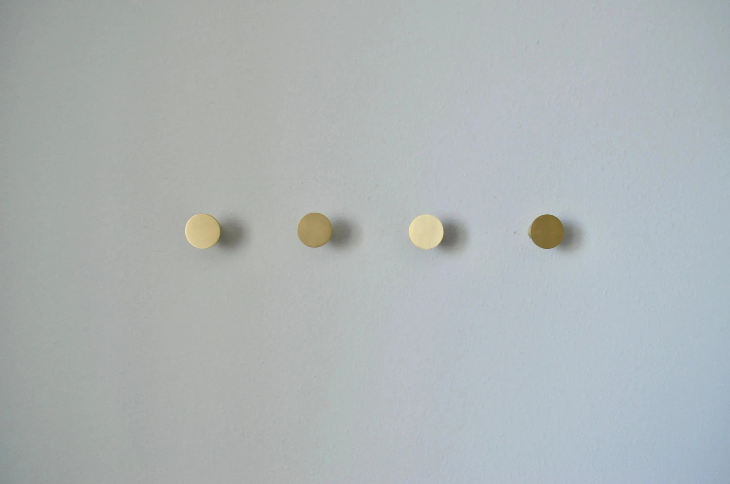 Modern Round Brass Metal Hooks