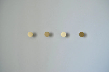 Modern Round Brass Metal Hooks