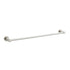 Modern Solid Brass Towel Bar - Polished Brass - Chrome - Satin Nickel Modern Home by Bellver