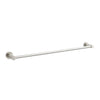 Modern Solid Brass Towel Bar - Polished Brass - Chrome - Satin Nickel