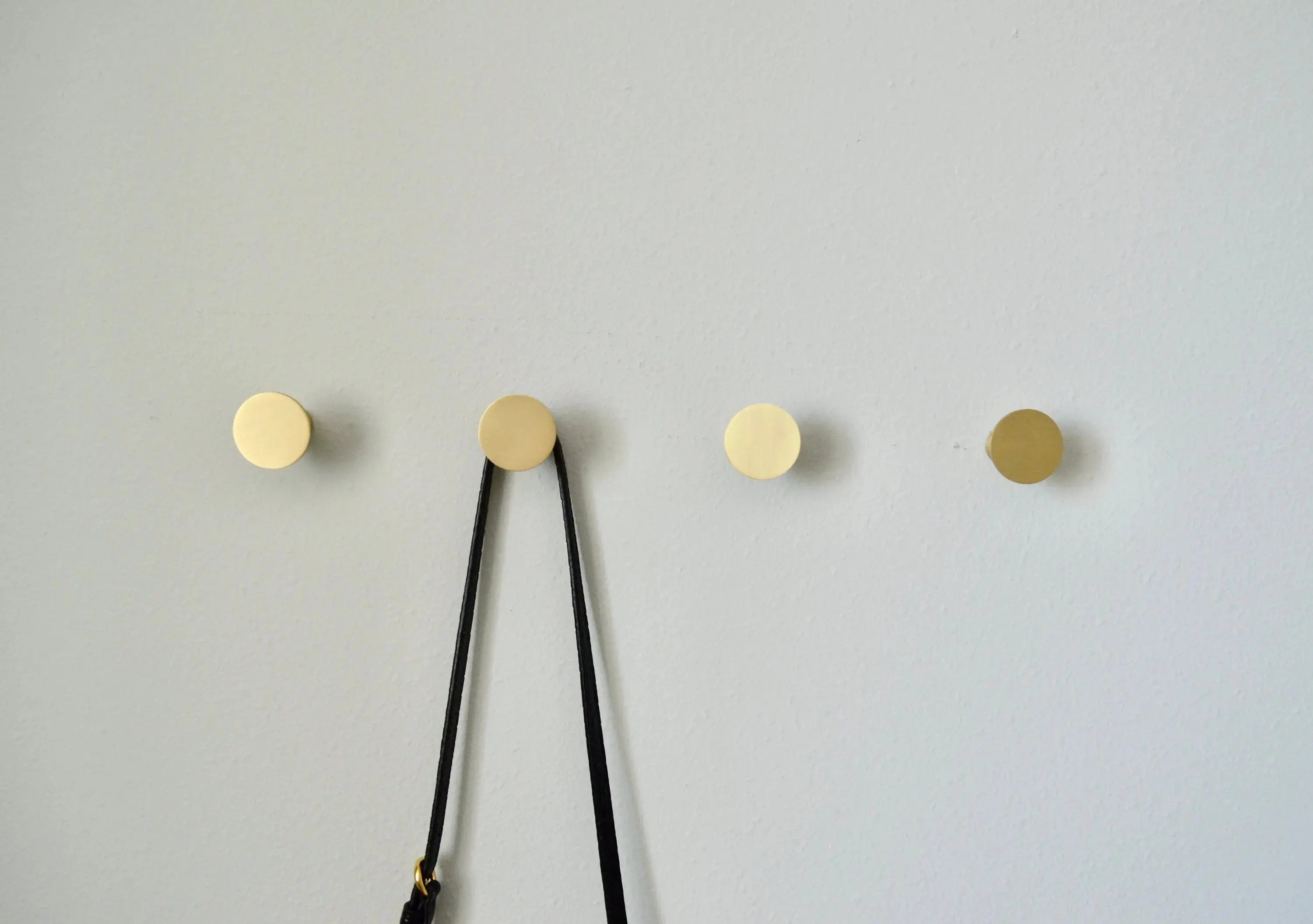 Modern Round Brass Metal Hooks