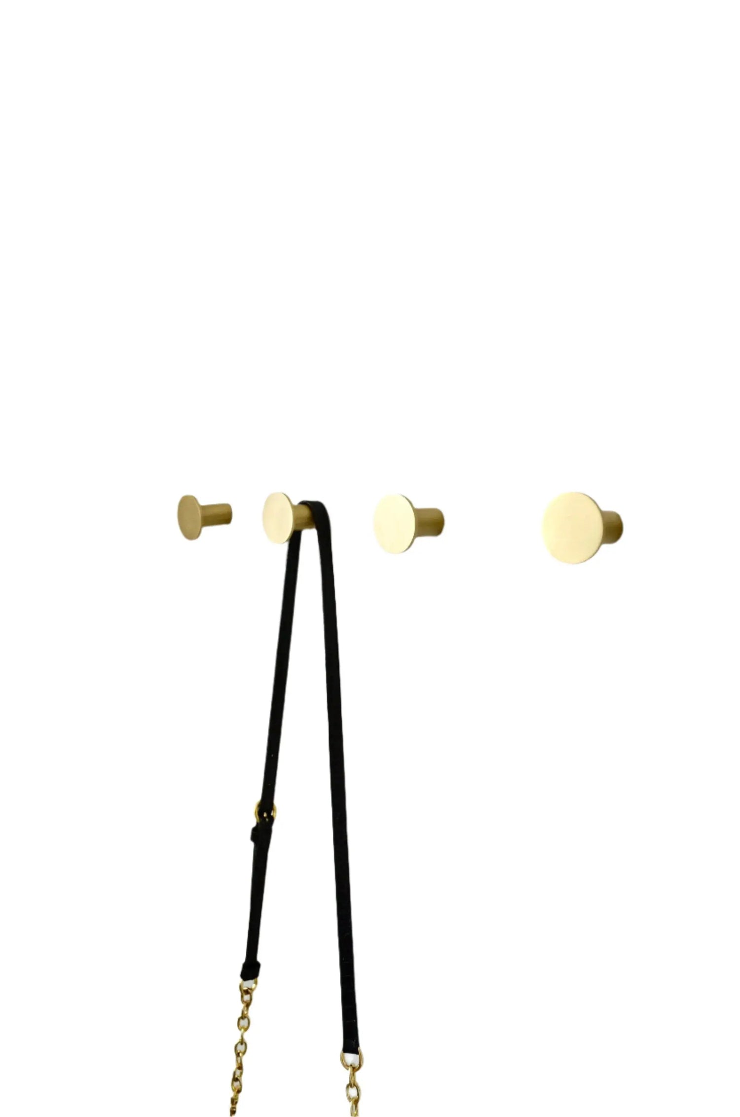 Modern Round Brass Metal Hooks