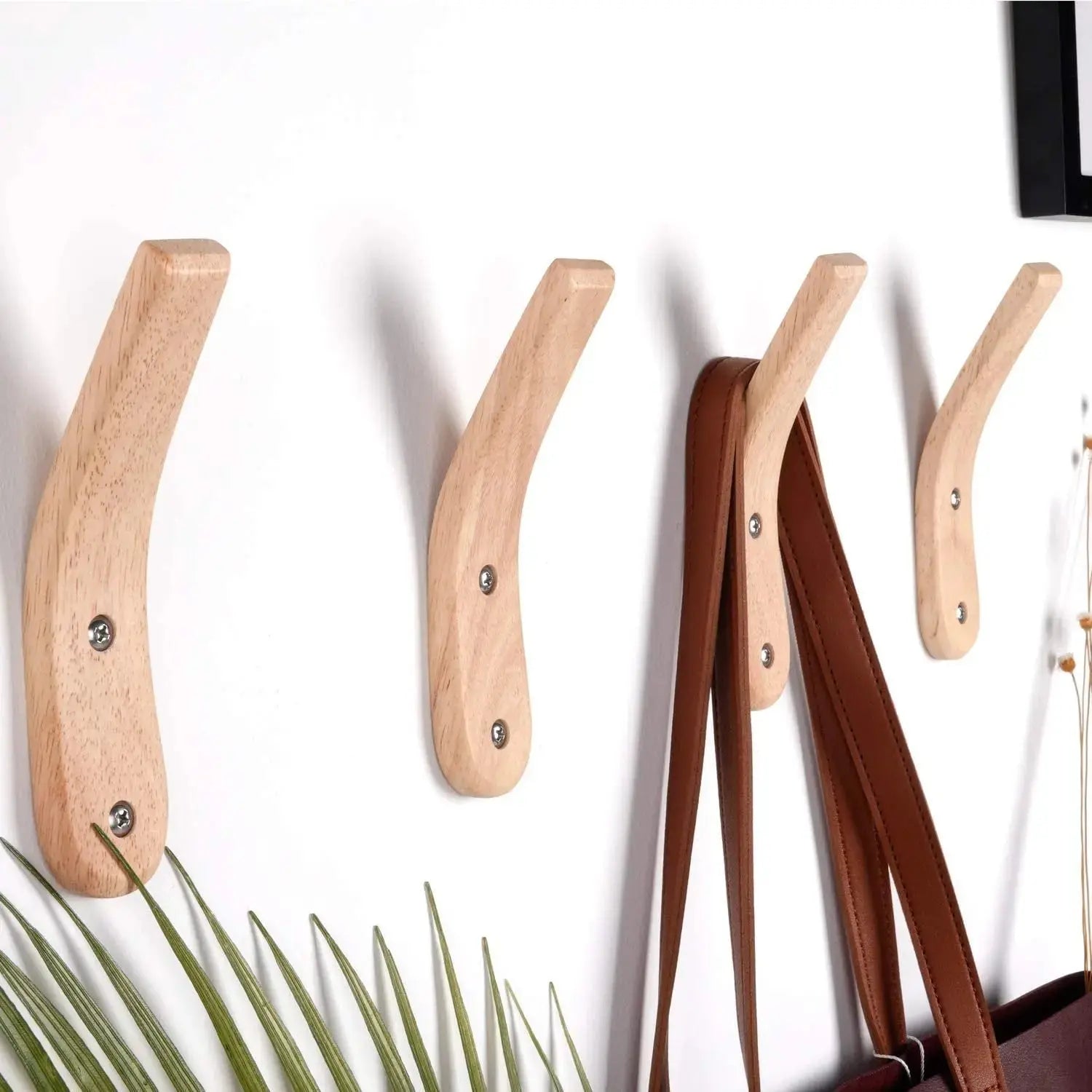 Modern Wooden Hook, Single Organizer, Hat Rack, Towel Hook - Natural Wood Modern Home by Bellver